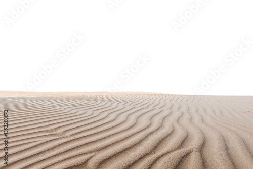 scene with wavy sand patterns