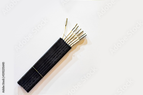 Flat stranded wire. Electri...