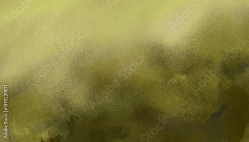 Brown green abstract watercolor. Olive color. Art background for design. Grunge, dirty, roug