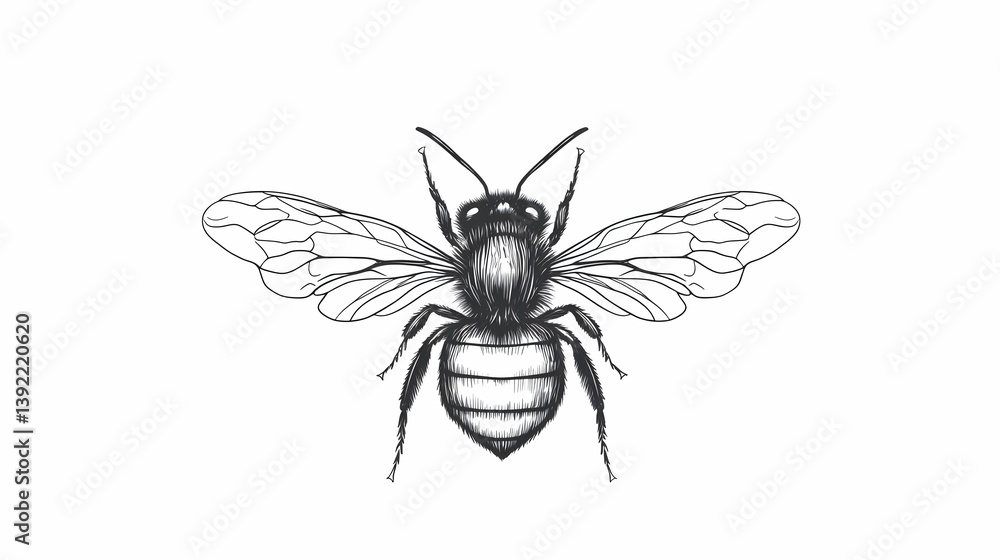bee drawing easy illustration bee drawing easy illustration