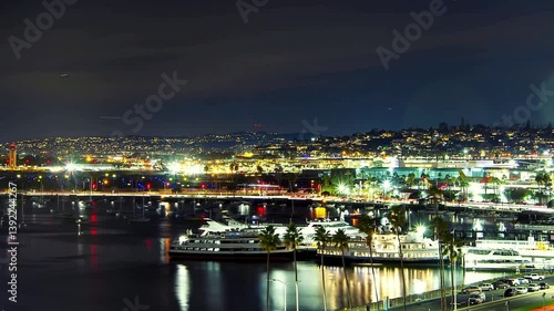 Wallpaper Mural Timelapse of the San Diego skyline, California Torontodigital.ca