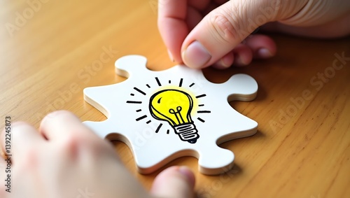 hand holding a light bulb