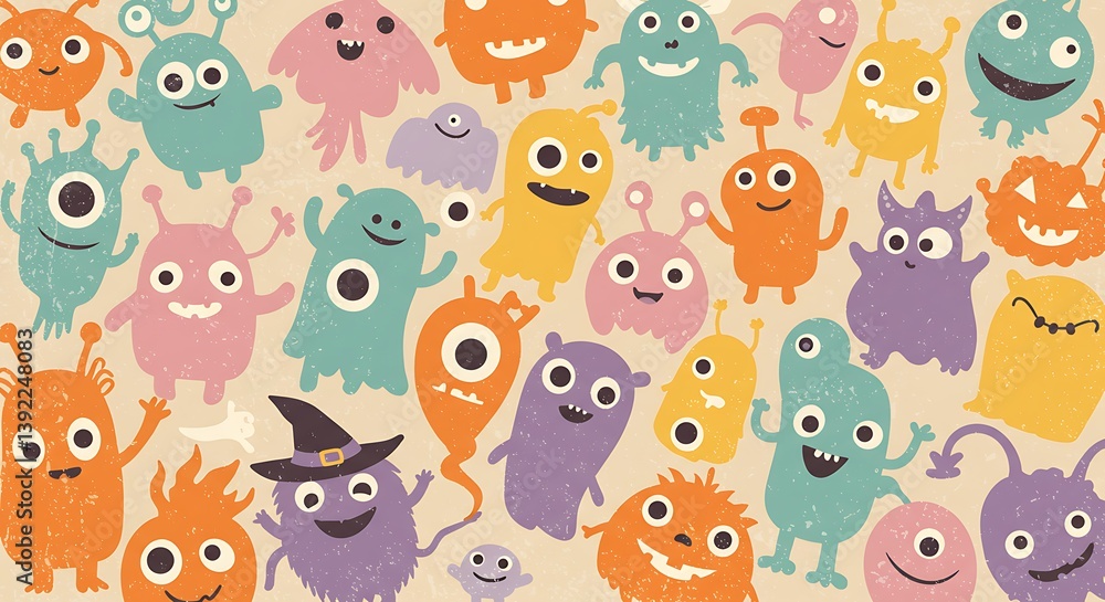 A Friendly Monster Mash Pastel Playground Of Playful Creatures Happy Halloween Monster Medley A Galaxy Of Giggly Goodies Sweet Dreams Monster Jamboree AI Generated A Friendly Monster Mash Pastel Playground Of Playful Creatures Happy Halloween Monster Medley A Galaxy Of Giggly Goodies Sweet Dreams Monster Jamboree AI Generated