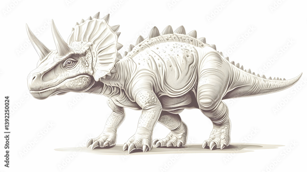 Fototapeta premium dinosaurs for drawing illustration