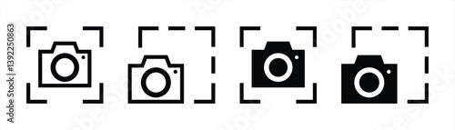 simple screenshot icon vector illustration