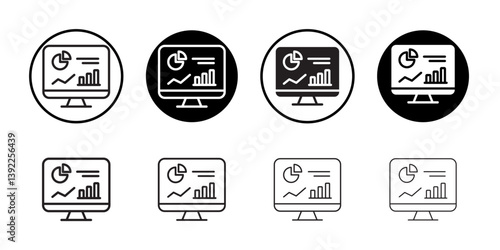 Dashboard icon Black and white logo