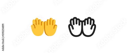 Palms Up Together  
