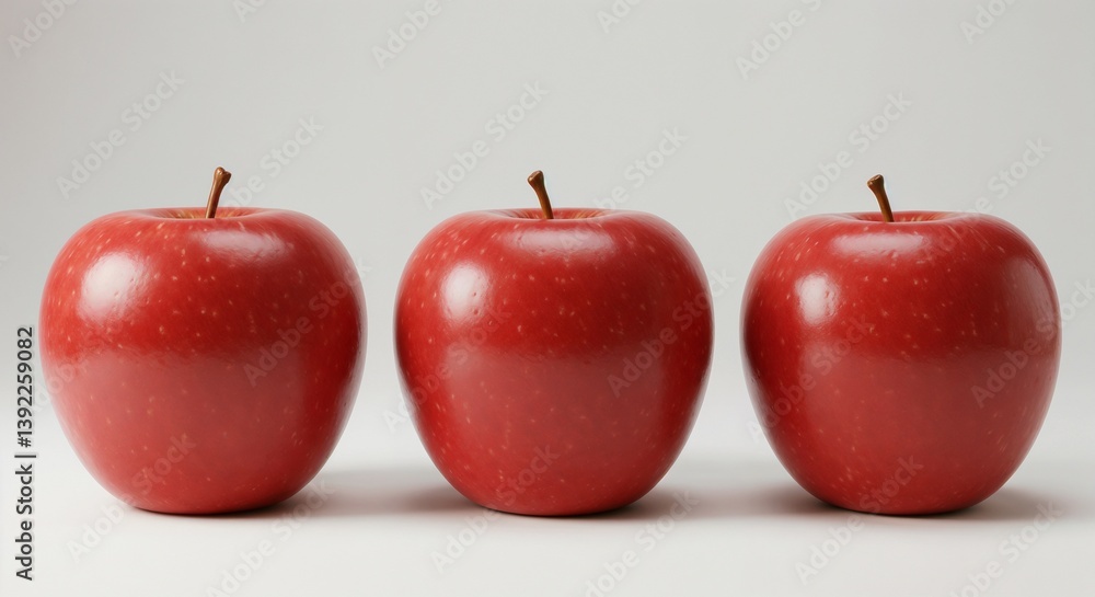 Red apple isolated on white background, Three Red Apples on White Background, Red Envy apple on white background With clipping path, Fresh Fruit Display for Food and Nutrition Concepts Red apple isolated on white background, Three Red Apples on White Background, Red Envy apple on white background With clipping path, Fresh Fruit Display for Food and Nutrition Concepts