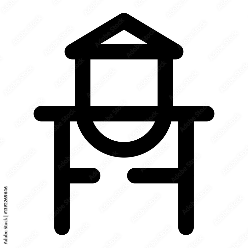 building dashed line icon building dashed line icon