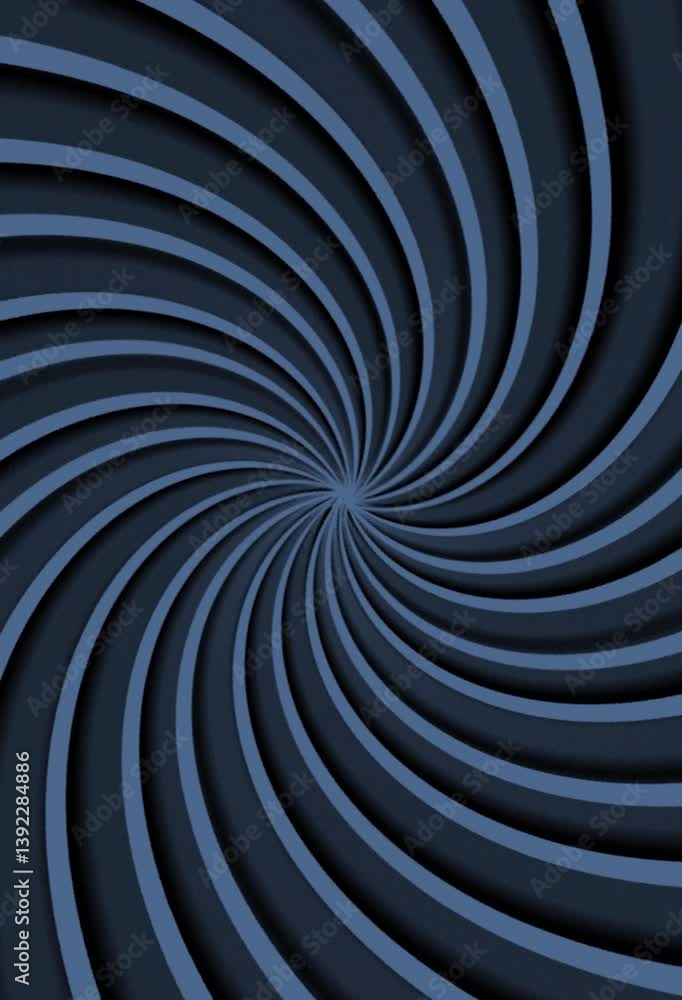 Hypnotic spiral animation in Hypnotic spiral animation in