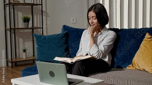 The Woman Reading a Book