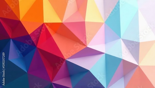 Abstract geometric shapes forming a repeating design , minimalist, surface