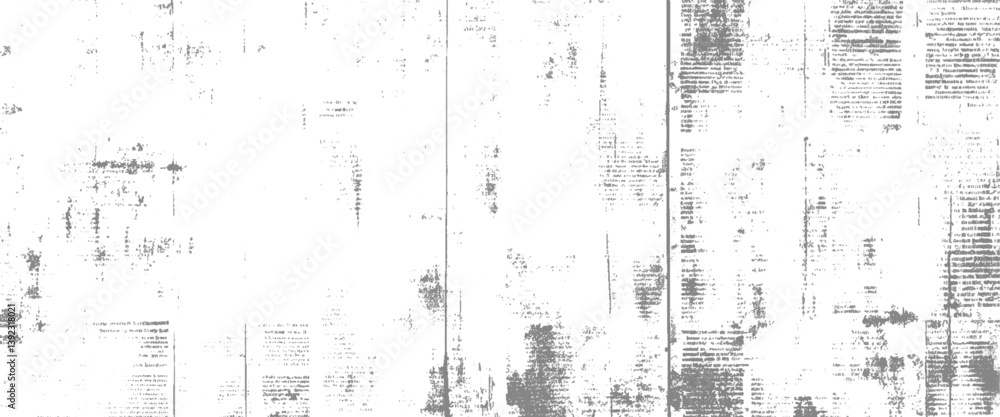 Vector old newspaper or magazine and map clippings