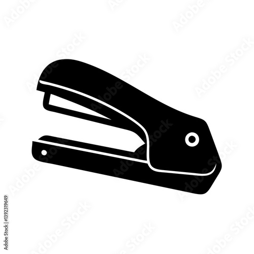 stapler icon, stapler line art - simple line art of stapler, perfect for stapler logos and icons