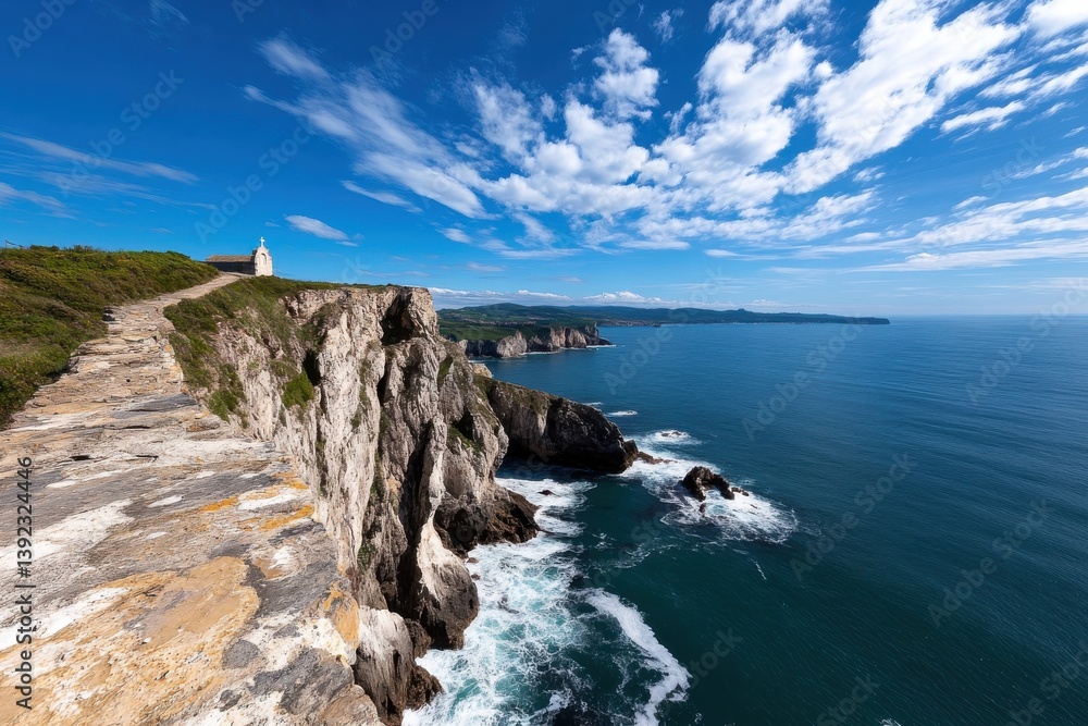 A picturesque coastal pathway winds along majestic cliffs, offering stunning ocean views and a sense of adventure, capturing the essence of natural beauty and exploration. A picturesque coastal pathway winds along majestic cliffs, offering stunning ocean views and a sense of adventure, capturing the essence of natural beauty and exploration.