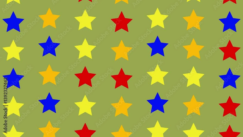 Colorful Stars Pattern Background. Colorful Stars Pattern Background.