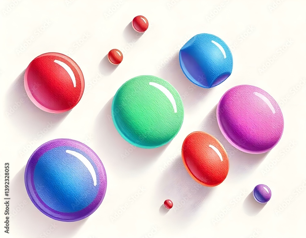 Fototapeta premium 3D Abstract Background Futuristic Geometric Design