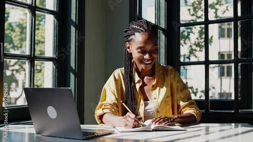 The Woman at Desk Writing