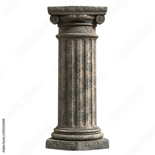 Stone pillar with columns png ancient pillar png Greek column png stone column png architectural pillar png isolated stone pillar png transparent background image