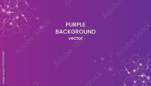 Purple Background With Sparkles