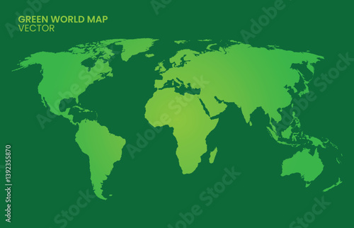 Green World Map