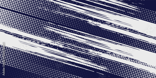 Dots halftone white and blue color pattern gradient grunge texture background. vector illustration eps10