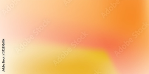 Soft background orange white gradient color. Minimalist fluid background. vector eps 10