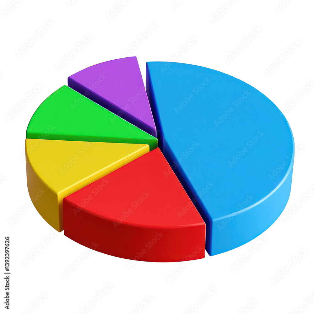Pie Chart Illustrating Business Analytics Finance Data Or Marketing Strategy On Transparent Background, Generative AI Pie Chart Illustrating Business Analytics Finance Data Or Marketing Strategy On Transparent Background, Generative AI