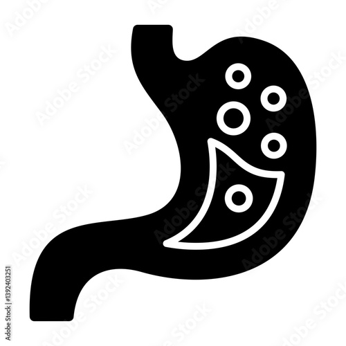 Gastroenterology Solid Icon