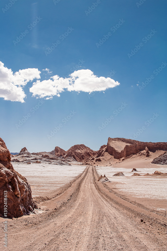 Naklejka premium Valle de la Luna - Moon Valley - Atacama Chile