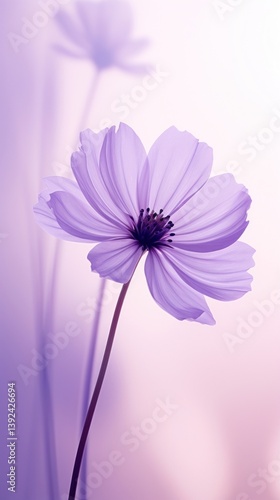 Obraz na płótnie Purple flower background purple outdoors blossom. w salonie