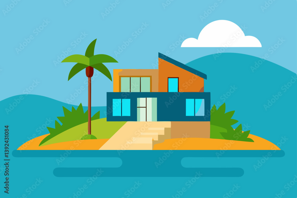 house on the beach