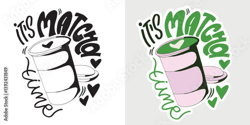 Fancy hand drawn doodle lettering quote. Lettering for t-shirt design, mug print, bag print, clothes fashion. 100% hand drawn vector image.