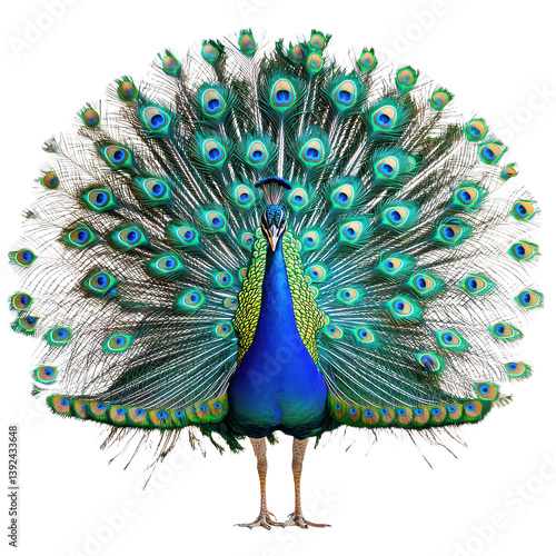 Peacock png colorful peacock png displaying feathers png exotic bird png vibrant plume display png transparent background image
