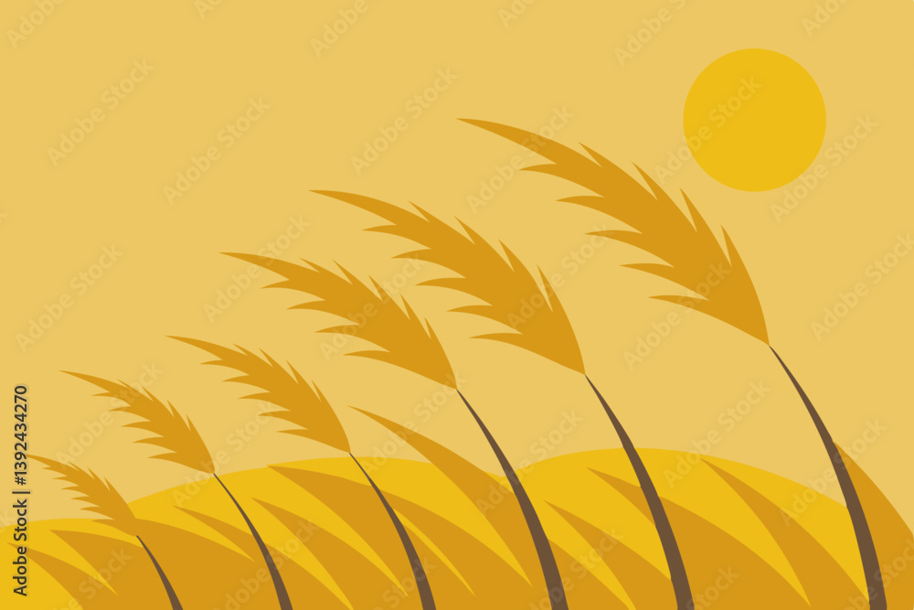 golden wheat background