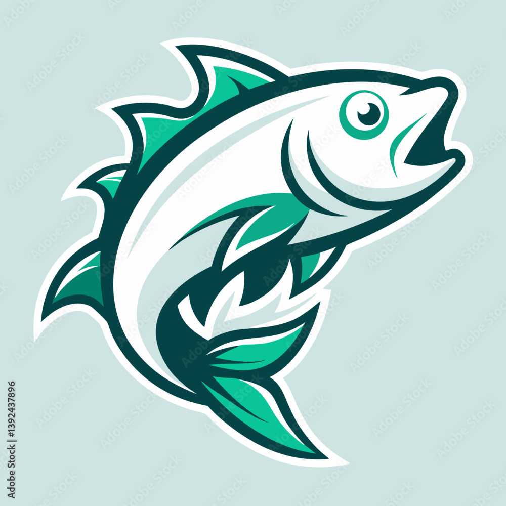 Obraz premium fish vector illustration