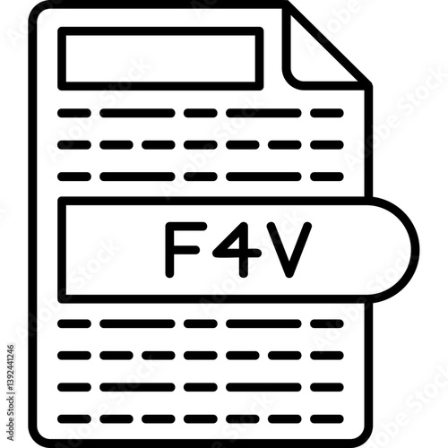 F4V Icon