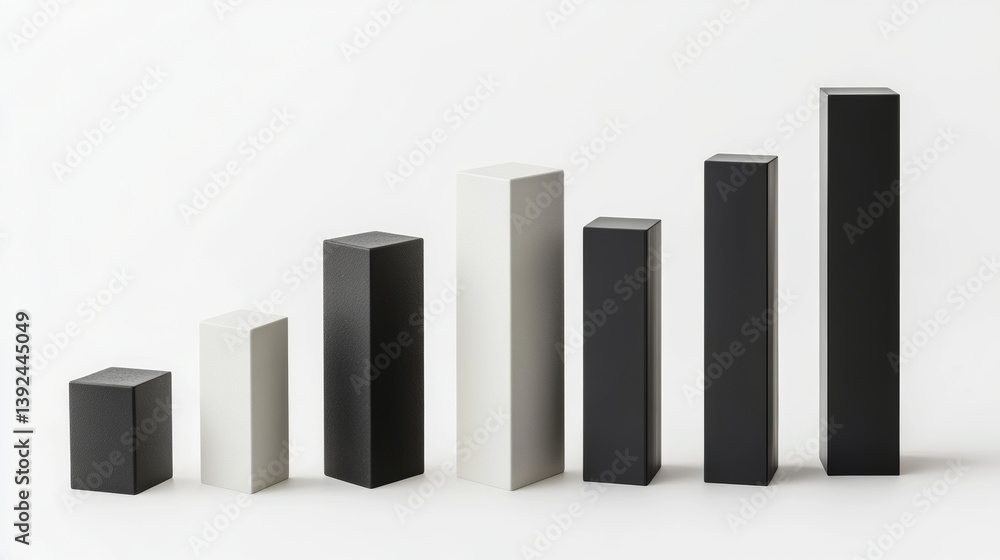 Business growth analysis with minimalist bar graphs office space infographic modern design aerial view data visualization Business growth analysis with minimalist bar graphs office space infographic modern design aerial view data visualization