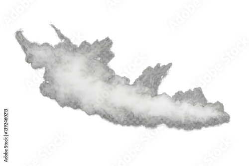 Fog Overlay PNG – Wispy White Smoke Effect – Transparent Background Element