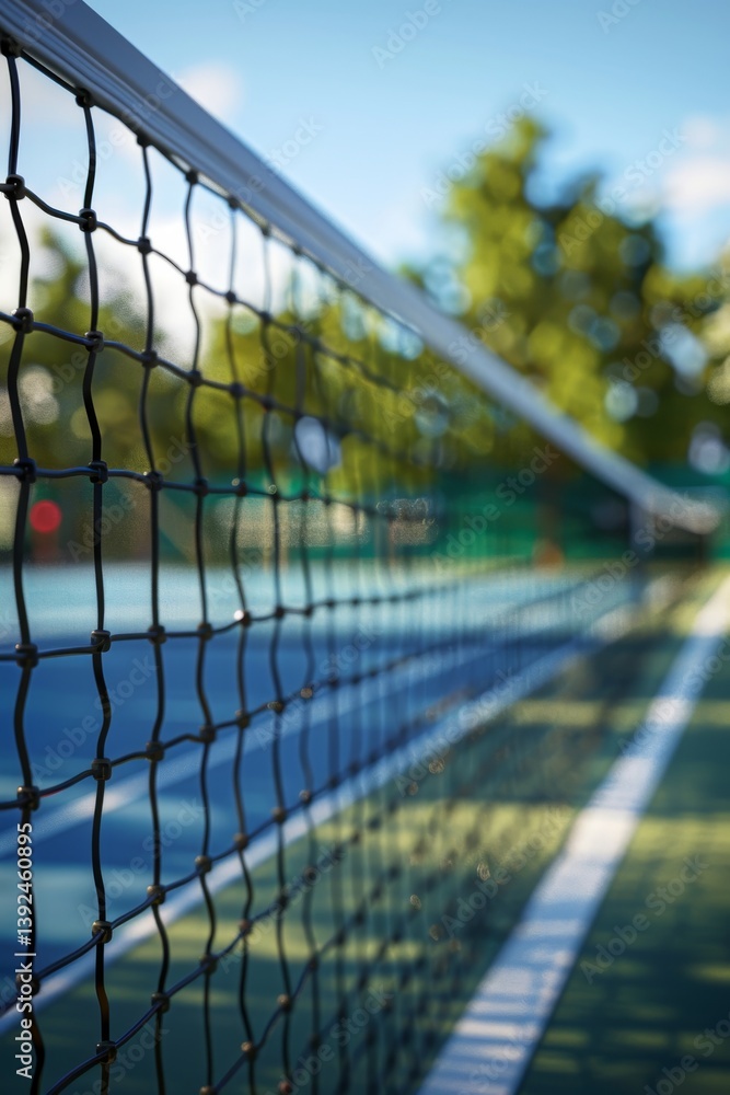 Abandoned Tennis Court Scene Abandoned Tennis Court Scene