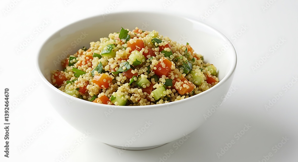 Vibrant Couscous Salad: A Burst of Freshness AI Generated Vibrant Couscous Salad: A Burst of Freshness AI Generated