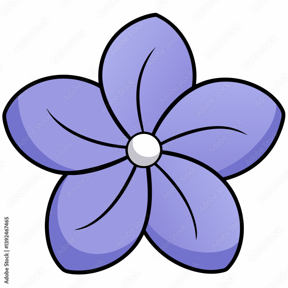 vector illustration of a flower