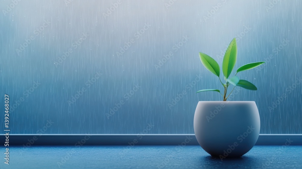 A soft rain falling on a quiet window, the sound of droplets gently tapping, the atmosphere soothing and calm, indoor relaxation space A soft rain falling on a quiet window, the sound of droplets gently tapping, the atmosphere soothing and calm, indoor relaxation space