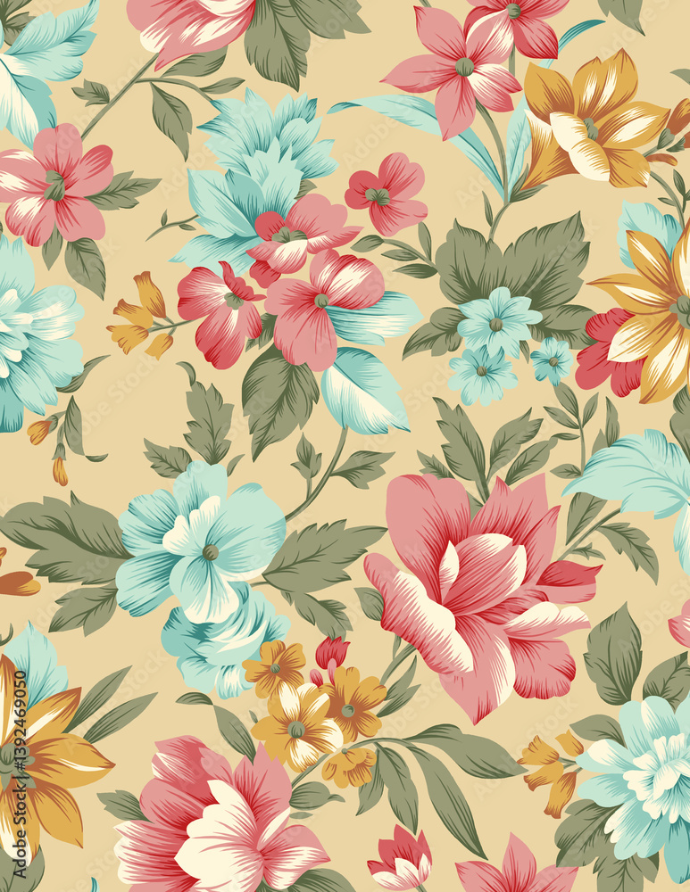 Beautiful all over digital textile design for 2 piece
Beautiful all over digital textile design for 2 piece