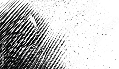 Grid spotted pattern. Abstract grunge halftone lined texture. Subtle grain texture overlay. Grunge vector background.