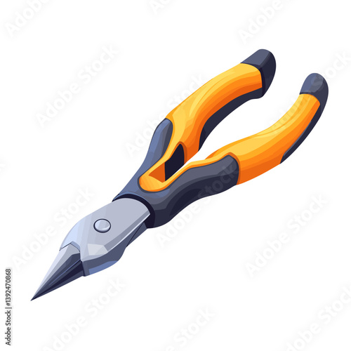 pliers isolated on white background