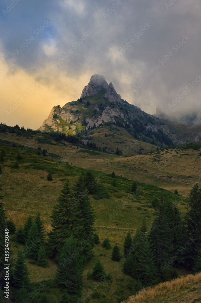Landscape Mountains, Ciucas, Transylvania, Romania