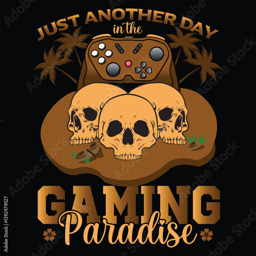 Gaming t shirt design