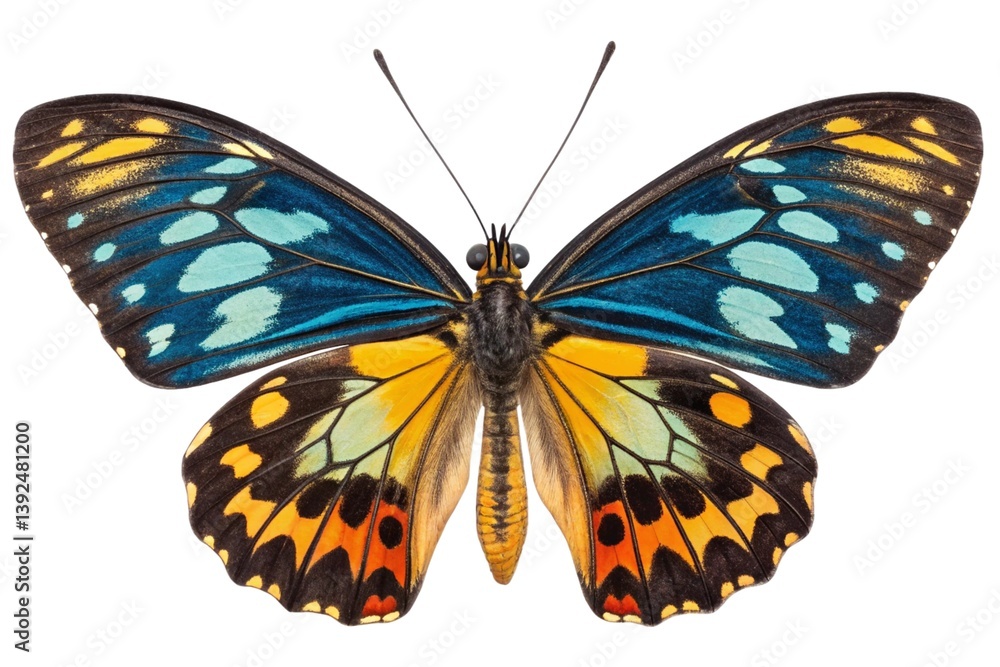 Obraz premium butterfly on white background
