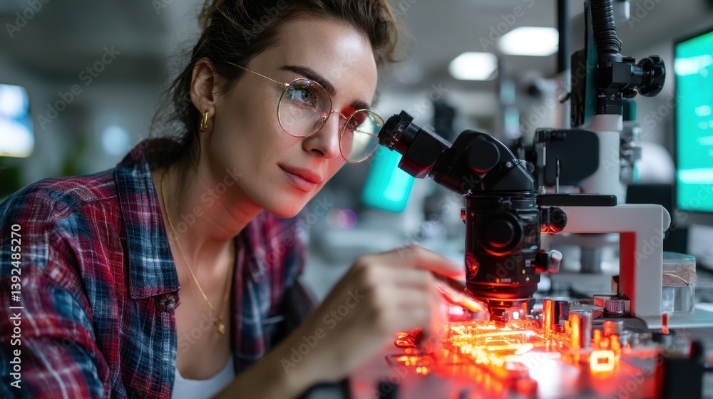 Focused Research with Advanced Microscope and Technology for Detailed Analysis in a Modern Laboratory Setting Focused Research with Advanced Microscope and Technology for Detailed Analysis in a Modern Laboratory Setting